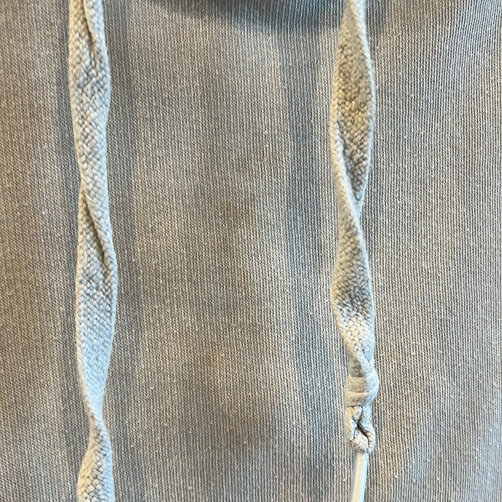 Very pale blue-gray Pink hoodie size M - Picture 6 of 6